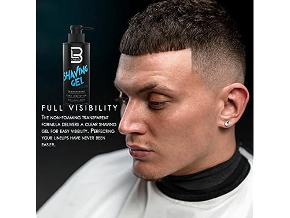 (3 Pack) Level 3 Transparent Shaving Gel, Ice, 16.9 oz