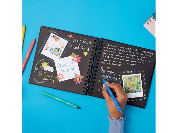 Paper Mate InkJoy Gel Bright! Gel Pens, Vivid Colors