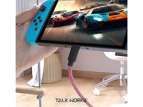 TalkWorks USB-C Charger Cable for Nintendo Switch