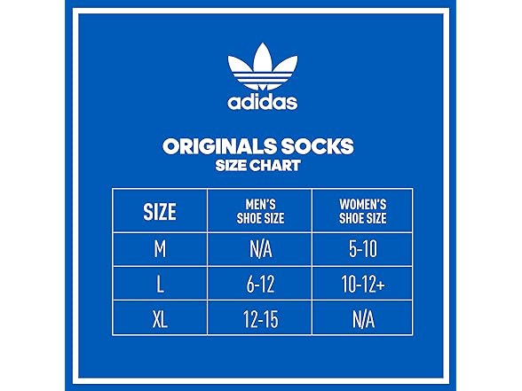Adidas 6 Pair No Show Original Sock (L)