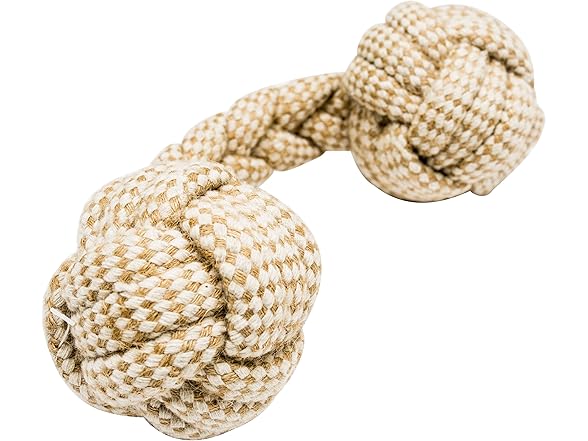 Franklin Pet Natural Rope Dog Toys 4Pk