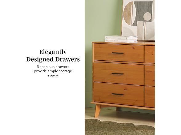Walker Edison Sloane 6-Drawer Dresser