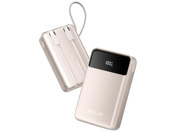 JOYFAR 22.5W 30000mAh USB-C Powerbank w/Built in Cables