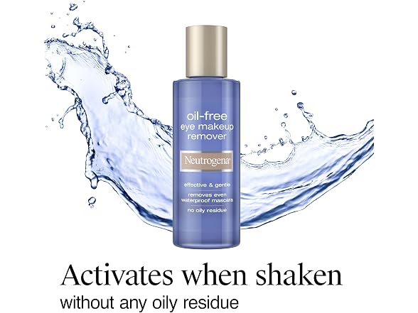 Neutrogena Gentle Oil Free Eye Makeup Remover and