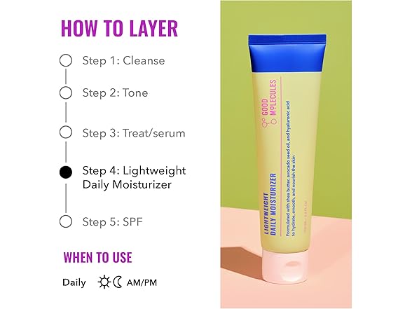 Good Molecules Lightweight Daily Moisturizer
