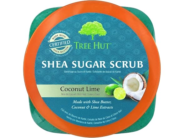 Tree Hut Coconut Lime Body Scrub 18oz