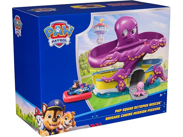 PAW Patrol Pup Squad Octopus Rescue Playset