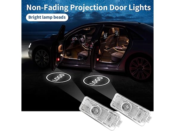 TFSOTLY  2 Pcs Non-Fading Car Door