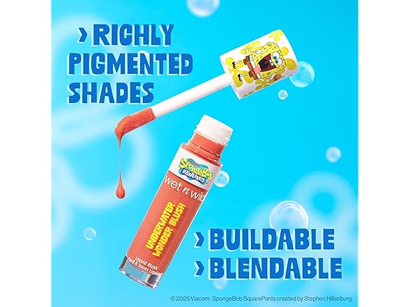 wet n wild SpongeBob Underwater Wonder Liquid Blush