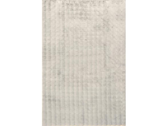 Nuloom Jeni 5x8 Faux Rabbit Grey