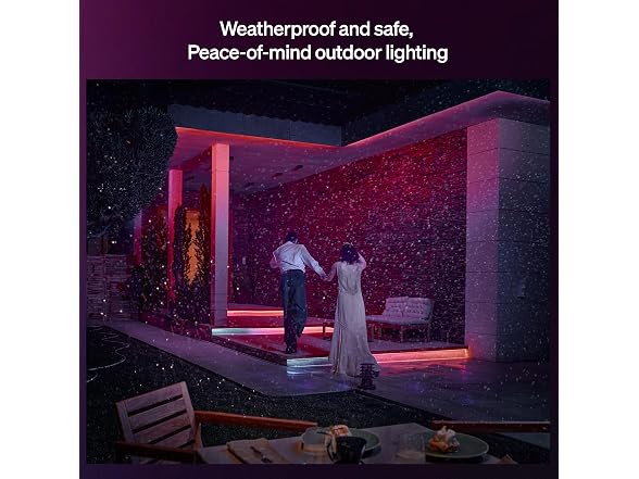 Philips Hue Flux Outdoor 16Ft Multicolor LED Strip Light