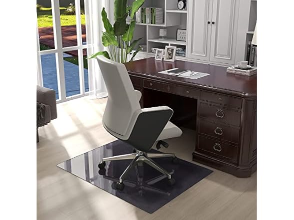 Natsukage Glass Chair Mat 36" x 48" 1/4"