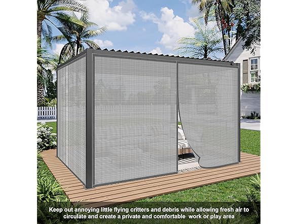 Privacy Garage Door Screen