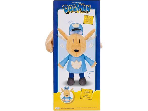 JAKKS Pacific Dog Man Feature Plush