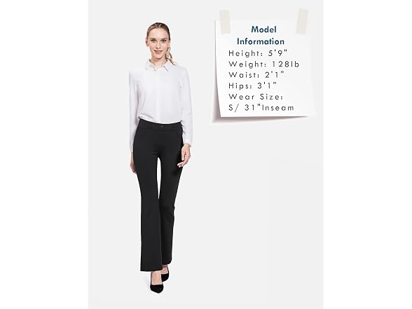 Baleaf Women (S) Work Pants Yoga Dress 31" Trouser