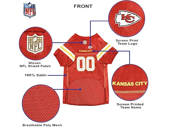 Pets First Pets First NFL AFC West Mesh Jersey