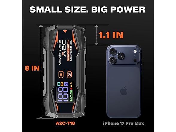 A2C Car Jump Starter