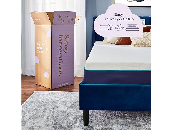 Sleep Innovations 12" Firm Cal King Cooling Firm