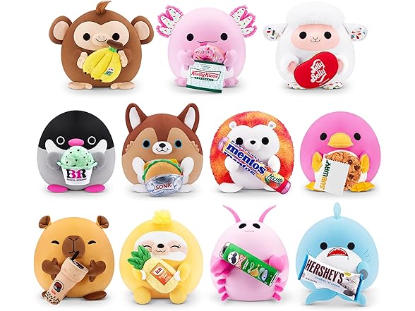 Snackles Series 2 Sloth & Dole 16" Plush