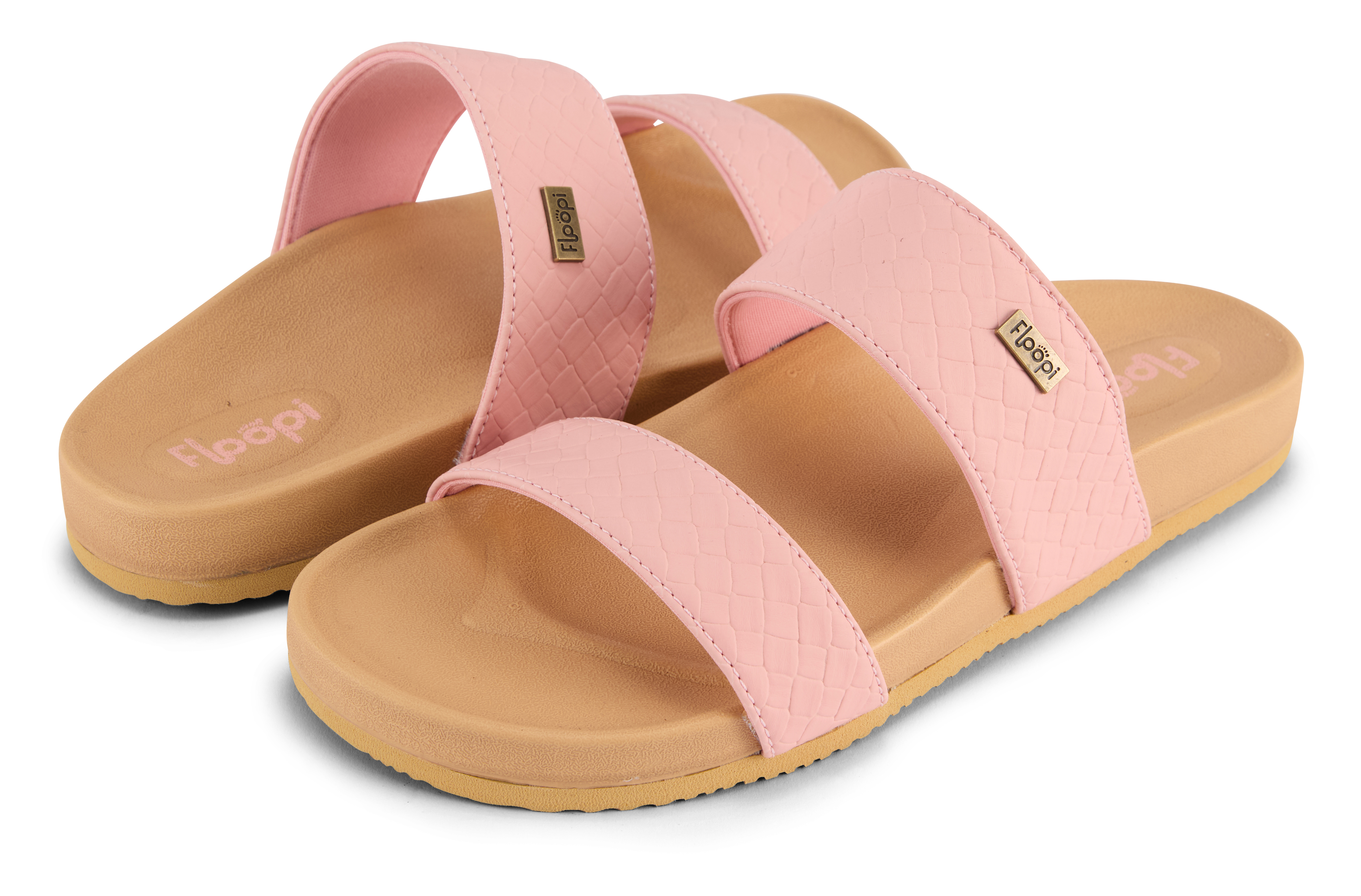Floopi Womens Double Strap Slide - Gallery 12