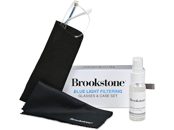 Brookstone Blue Light Blocking Glasses