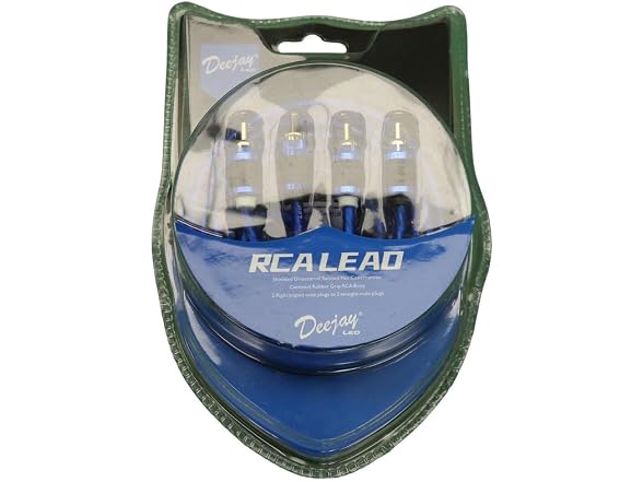 Deejay LED Tbhrca6majimbe 6-feet RCA & & 2-Channel