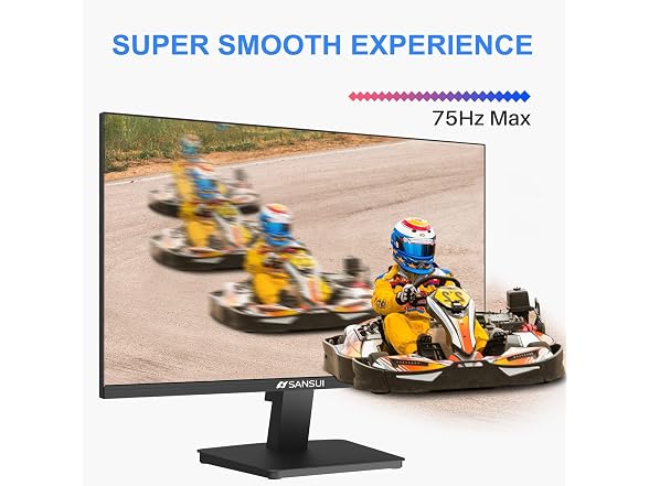 SANSUI Monitor 22 inch 1080p FHD 75Hz Computer Monito
