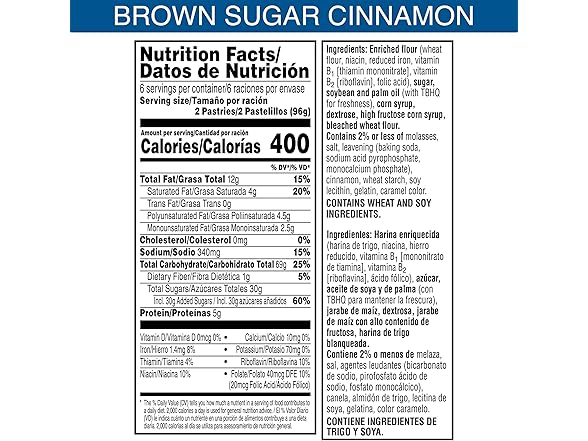 Pop-Tarts Pop-Tarts Brown Sugar Cinnamon, 12ct