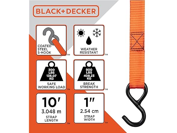 BLACK+DECKER BLACK+DECKER BDX1022 Black/Orange 6-Piec