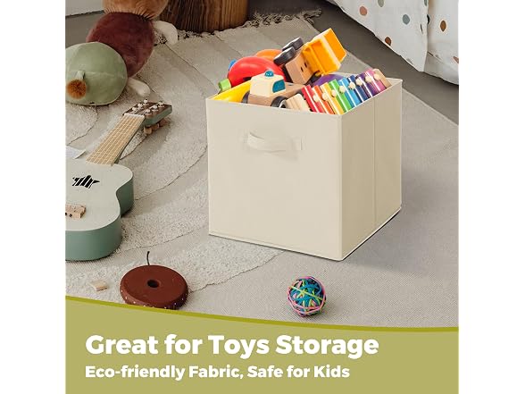 STORAGEIDEAS 11x11 Storage Bins, Set of