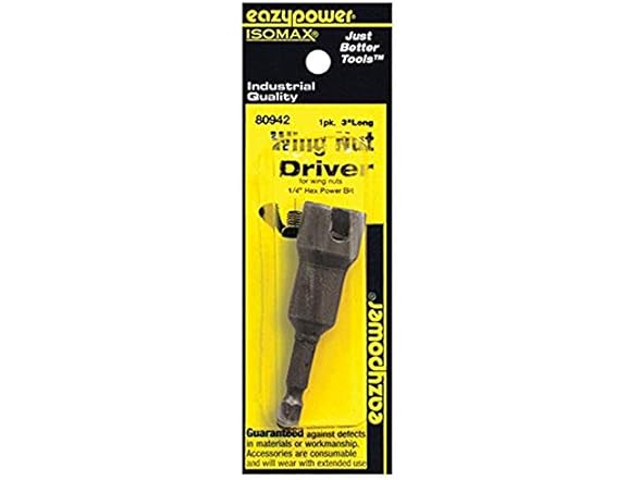 EZ Power 80942 Wing Nut Driver