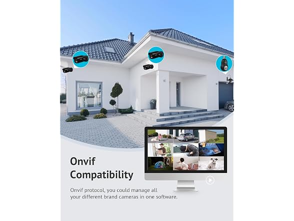 La View LV-PWB10B-4PK B10 Outdoor Camera 4PK Black - Gallery 6