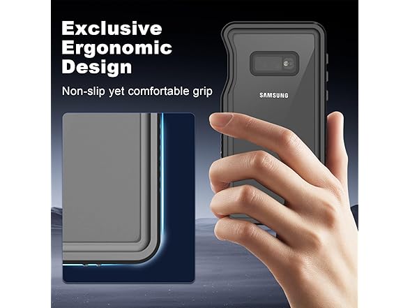 Hualele Waterproof Galaxy S10e Case