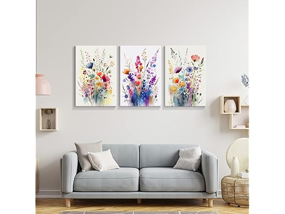 DFAIUY Floral Botanical Canvas