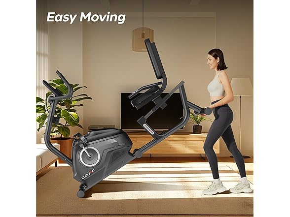 CURSOR FITNESS Recumbent Exercise Bike, Stationary Bikes for (Open Box)