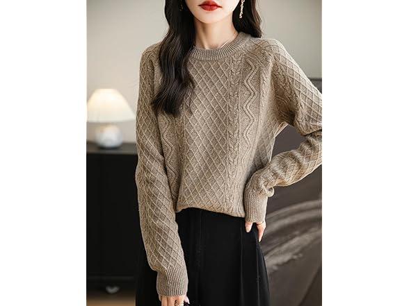 Women's 100% Merino Wool Sweater