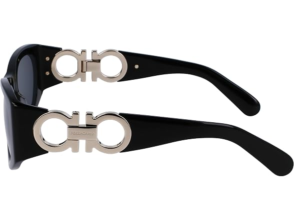 Ferragamo Unisex SF1082SN Sunglasses Black