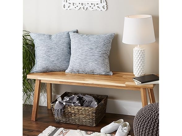 DII Throw Pillow Cover Recycled Cotton, 18"