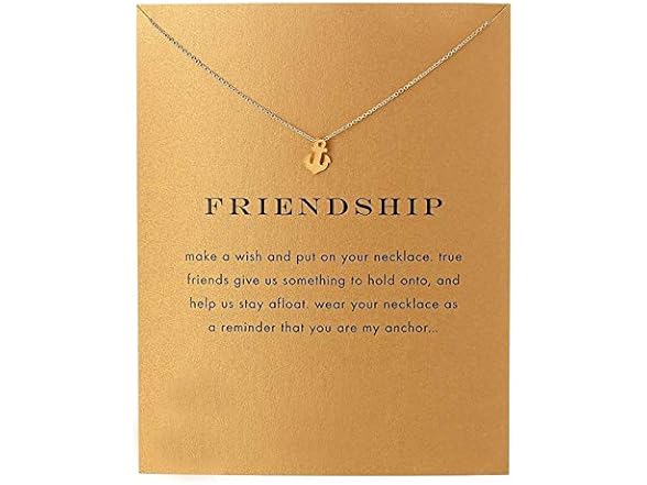 Hundred River Friendship Anchor Necklace