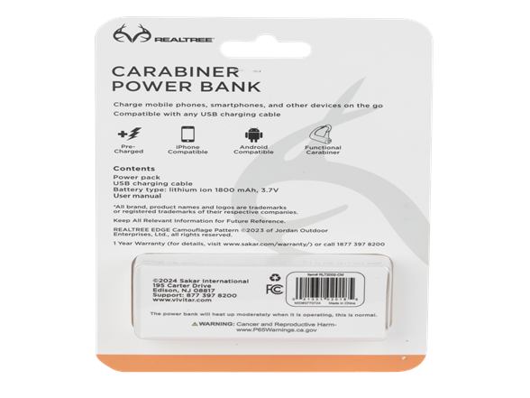 Carabiner Power Bank