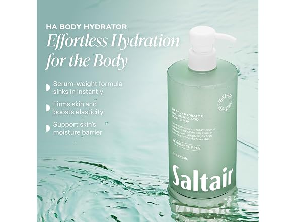 Saltair Hyaluronic Acid Body Serum 13oz
