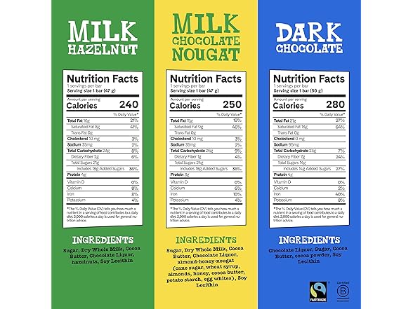 Tonys Chocolonely Rainbow Choc 12 Bars