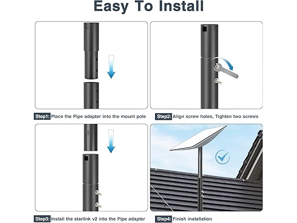 Bangjia Starlink Pipe Adapter