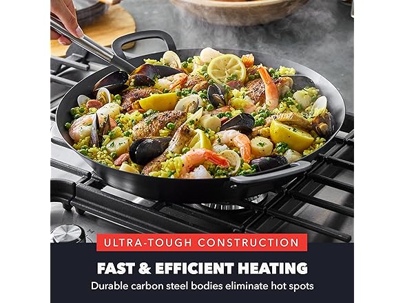 GreenPan GreenPan x Bobby Flay 15” Carbon Steel Paella P