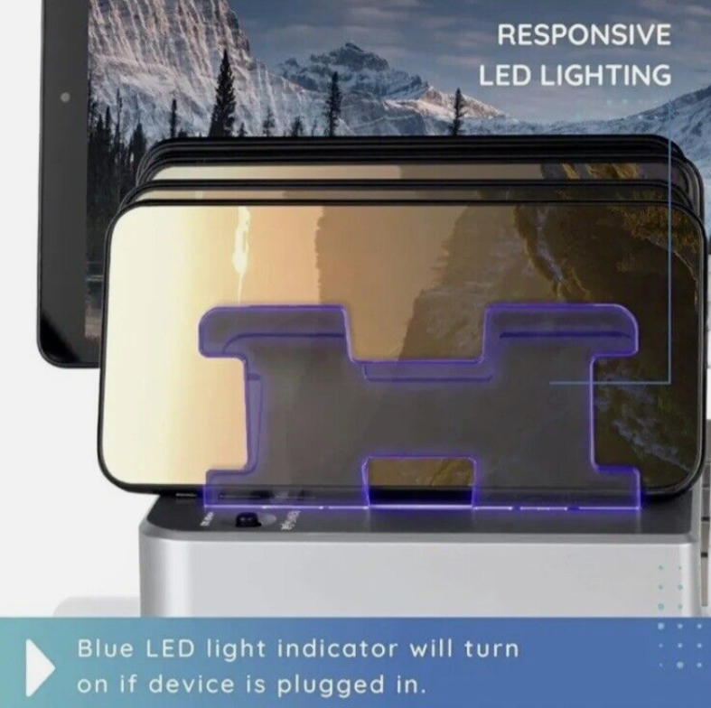 6 Port Charging Station with Cables - Gallery 8