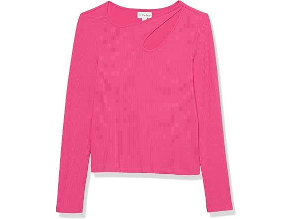The Drop Women's Doug Cutout Knit Top