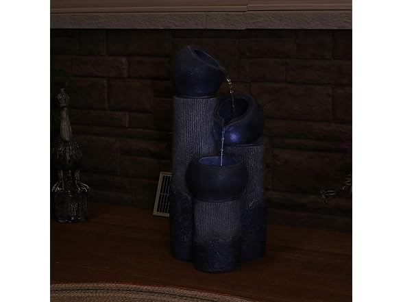 Sunnydaze Tiered Cascading Cups 31-Inch