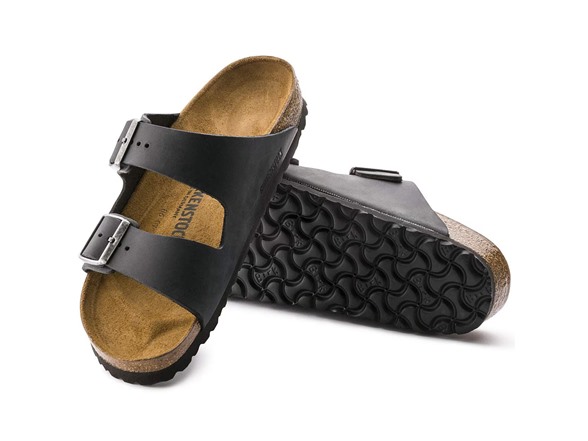 Birkenstock Unisex Arizona Oiled Leather Black