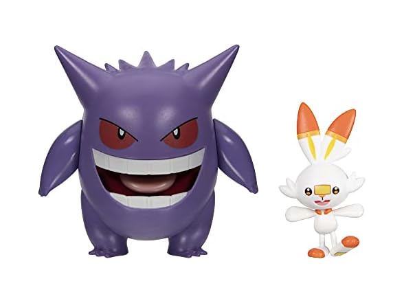 Pokemon Battle Figure Gengar & Scorbunny