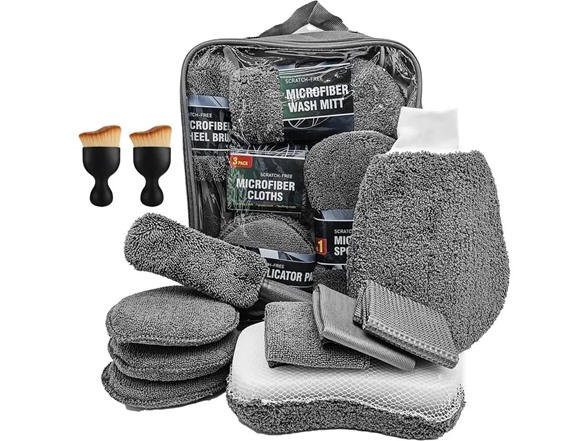 12-PK Car Wash Detailing Kit